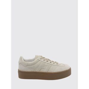 Hogan Women Hogan Cool Suede Platform Sneakers With H Logo